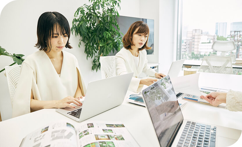 実際にエージェントとして採用され、働くメンバーの様子
